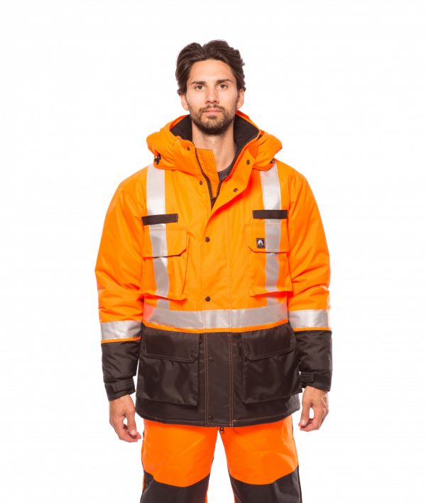products-manteau-arctique-bande-rflchissante-2-pouces-grise-homme-orange-devant-1