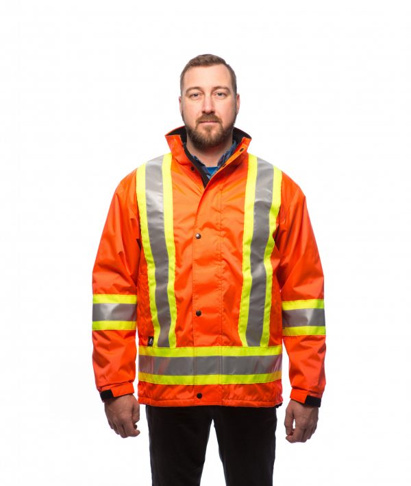 veste-homme-travail-bande-4-pouces-orange-devant